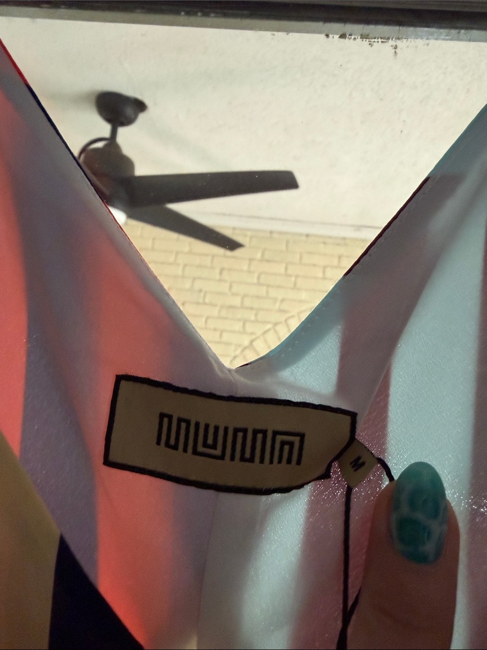 NWT Muma World Multi-Stripe Slip Maxi Dress - Picture 4 of 6